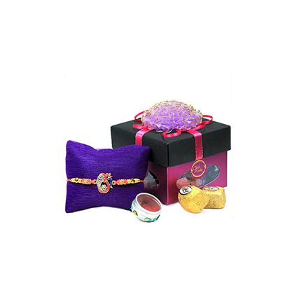 Rakhi, Chocolate, 1 Greeting Card