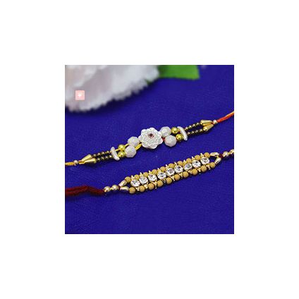 2 pcs Designer Rakhi