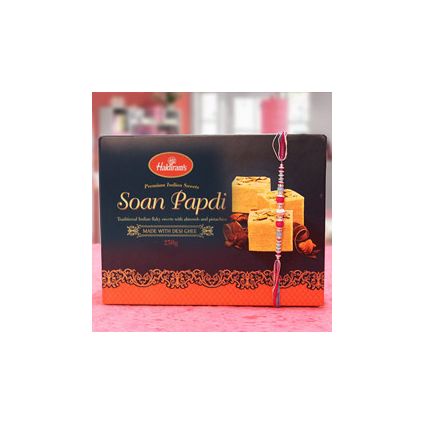 Soan Papdi of 250gm with rakhi