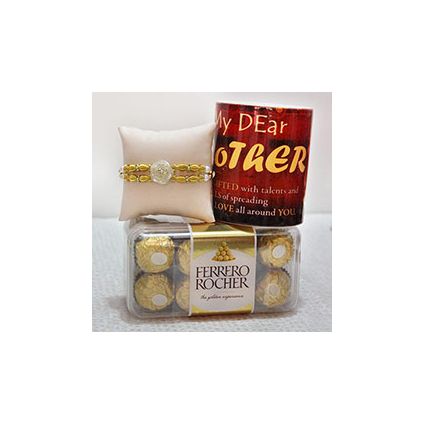 Ferrero Rocher of 200 gm,mug,rahhi