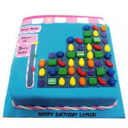 Square design Cake