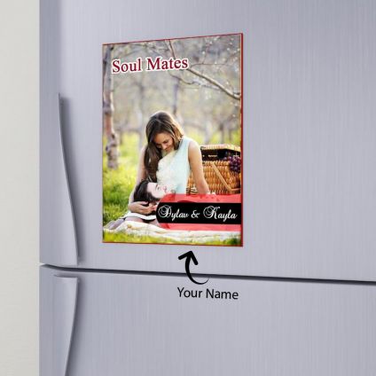 Soul Mate Personalized Magnet