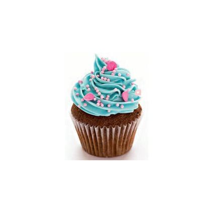 Blue Pink Fantasy Cupcake