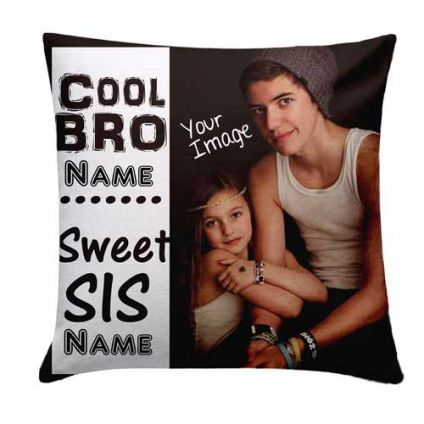 Brother N Sister Printed Cushion