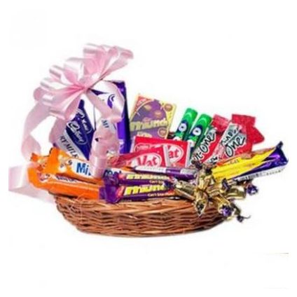 A Basket of 20 Mixed chocolates