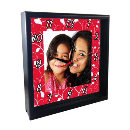 Magic Of Mom's Love Personalized Wooden Clock