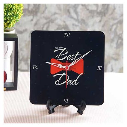 Best Dad Table Clock