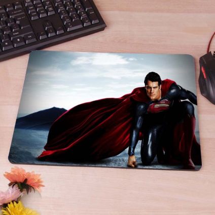 superman is my hero mouse pad