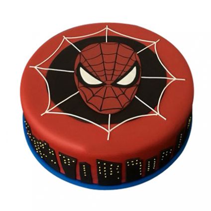 Superb Spiderman Cake