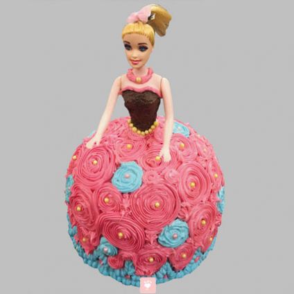 Dashing Barbie Cake