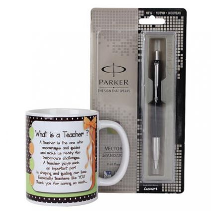 Pen And Mug For Teacher