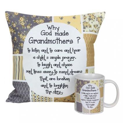 Mug N Cushion for Grandma