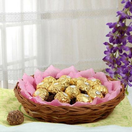 Ferrero Rocher Chocolates basket