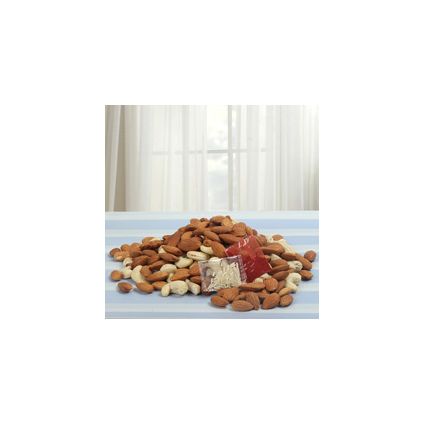 Almonds 100gms Cashews nuts 100gms Roli Chawal