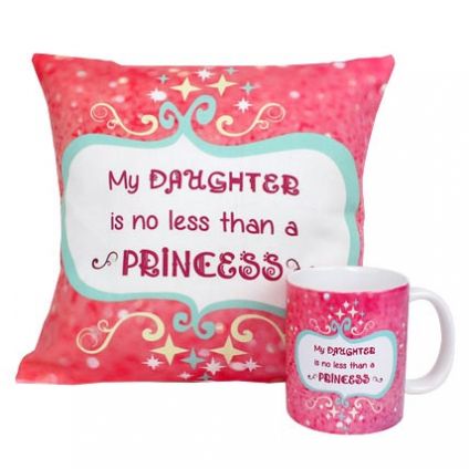 Princess Cushion N Mug