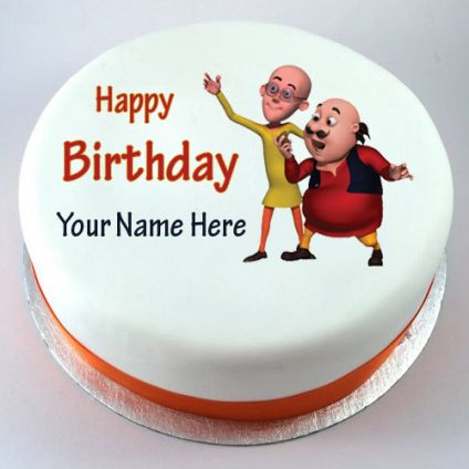 motu and patlu designer cake