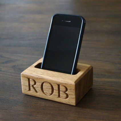Wooden Phone stand