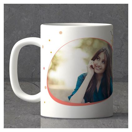 Festoons Personalized New Year Mug