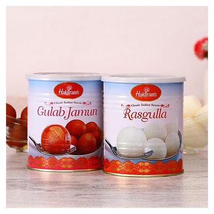 Yummy Rasgulla and Gulab Jamun Pack