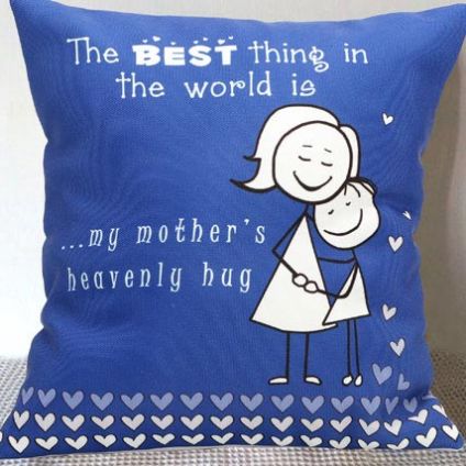 My Moms Hug cushion