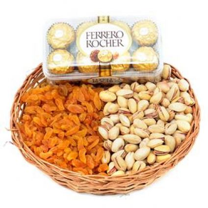 Dry Fruits with Ferrero Rocher