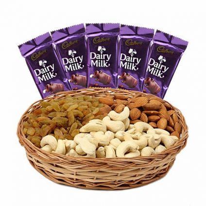 Dry Fruits N Dairy Milk