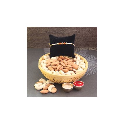 Rakhi With Dry Fruits