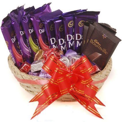 Mixed Chocolates Basket