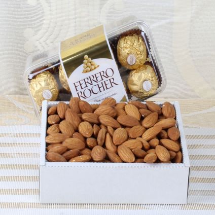 Almond With Ferrero Rocher