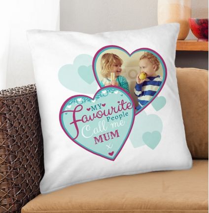 Personalised Cushion - My Favourite People Call Me Mum