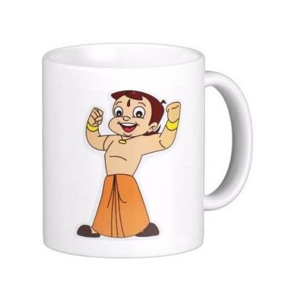 Chhota Bheem Mug- White