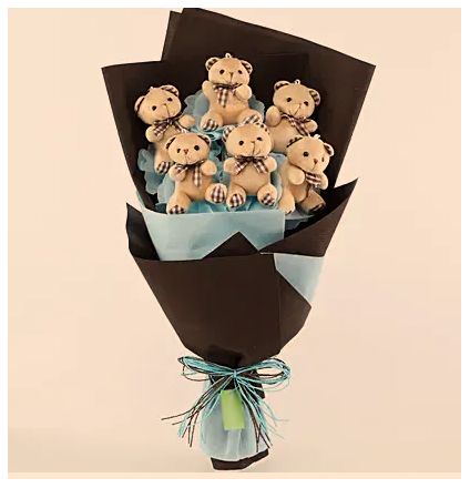 Sweet Teddy Bear Bouquet