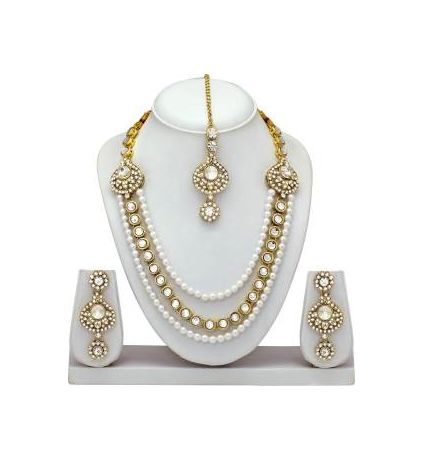 Gold Plated kundan Necklace