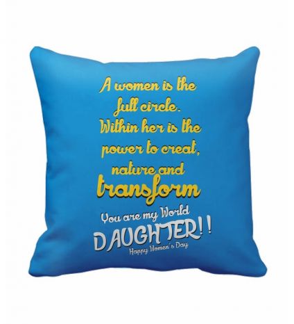 Beautiful printed cushion