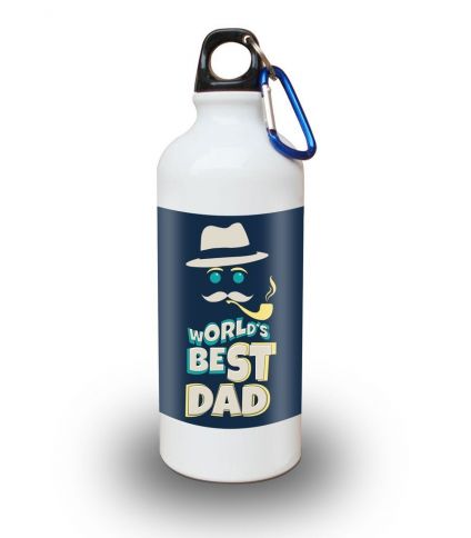 World's Best Dad For Happy Father's Day Sipper Bottle 600 ml