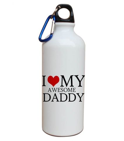 Gifts For Father printed Sipper(600ml,Aluminium)