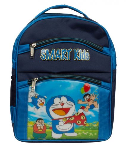 Arip Blue Doraemon Polyester School Bag