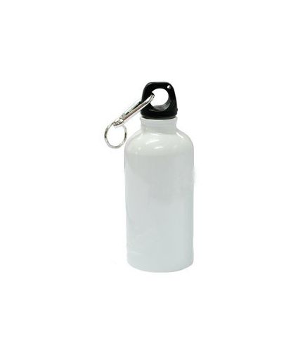 White personalized sipper bottle 600ml