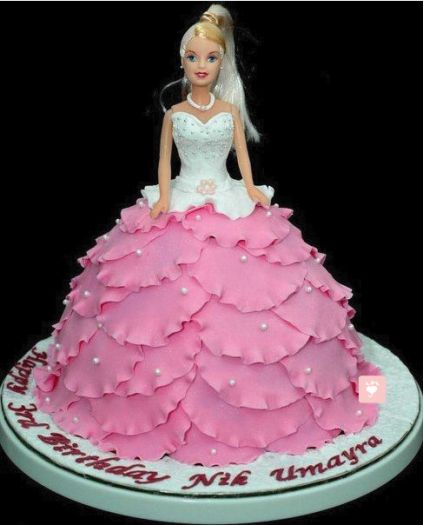 Cake Barbie Doll