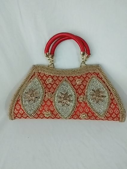 Golden Medium Clutch