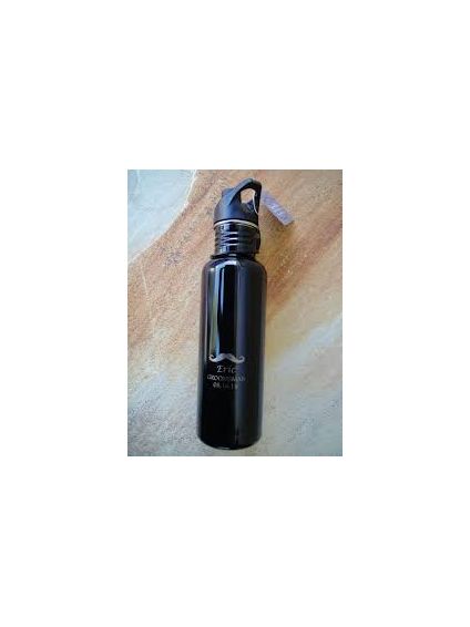 Black sipper bottle