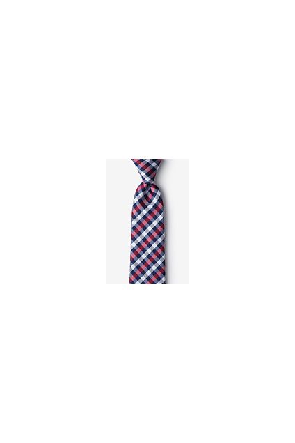 Colorful Checkered Patterned Tie