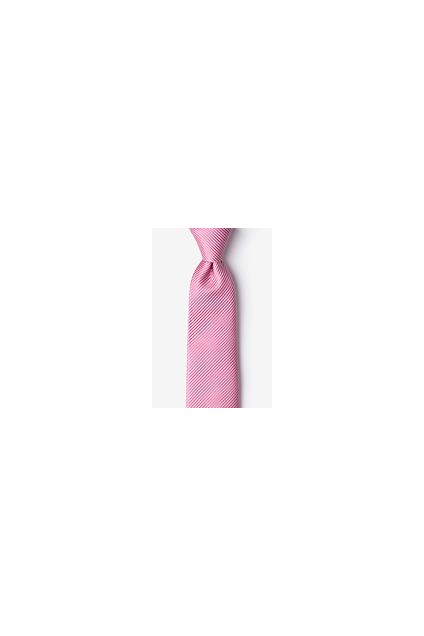 Pink Silk Tie