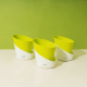 3 Pcs Parrot Green Self watering pot Combo